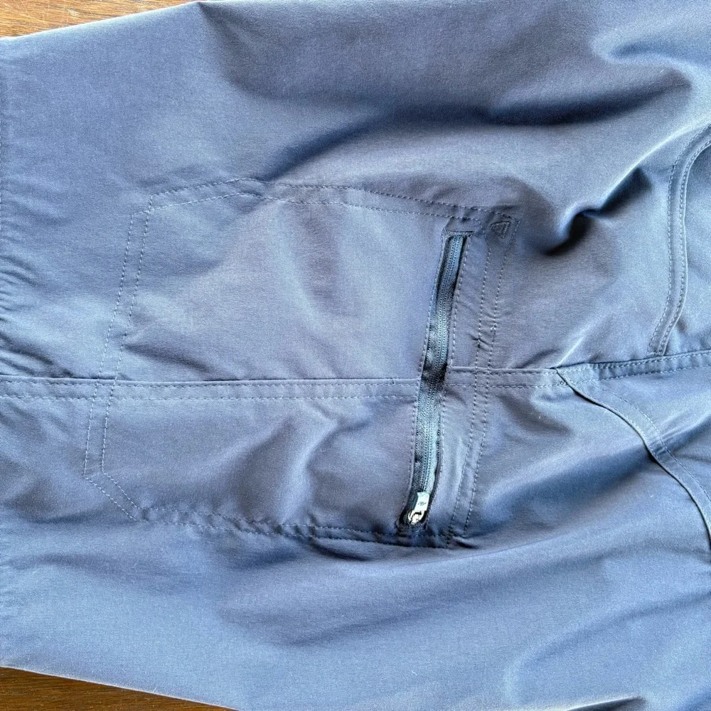 Eddie Bauer Blue Flat Front Shorts Classic Design new without tags